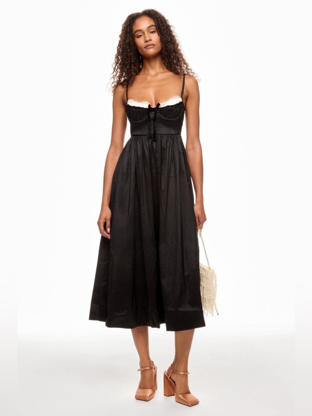 For Love & Lemon Doris Midi Dress